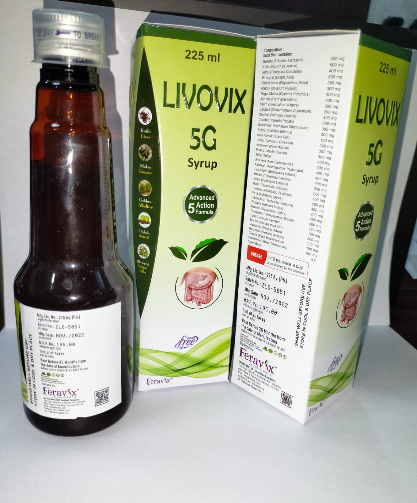 LIVOVIX-5G Syrup